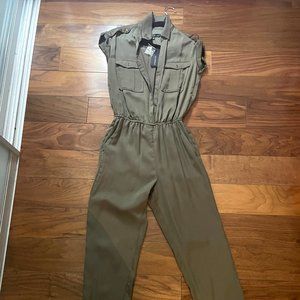 Dynamite Green Jumpsuit